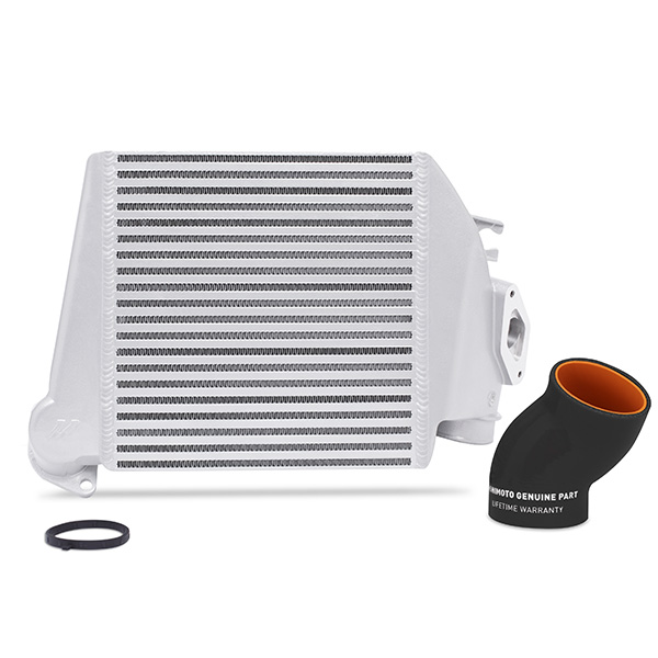 Mishimoto — Mishimoto 08-14 Subaru WRX Top-Mount Intercooler Kit - Powder Coated Silver & Black Hoses - view 15